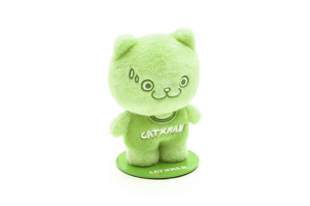 CATXMAN MINI MAGNETIC STANDING PLUSH (GREEN)