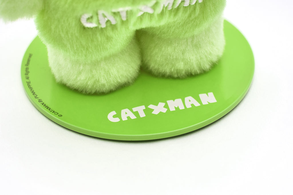 CATXMAN MINI MAGNETIC STANDING PLUSH (GREEN)