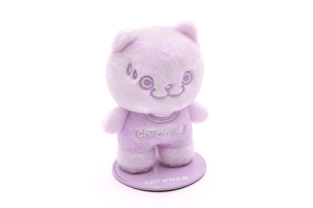 CATXMAN MINI MAGNETIC STANDING PLUSH (PURPLE)
