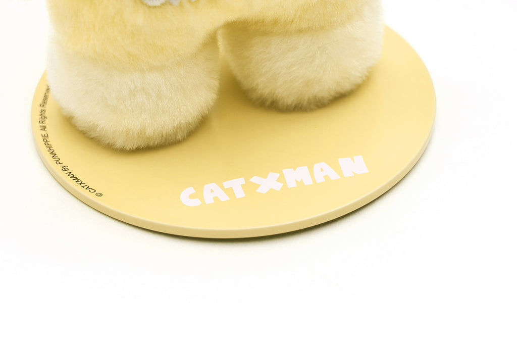 CATXMAN MINI MAGNETIC STANDING PLUSH (YELLOW)