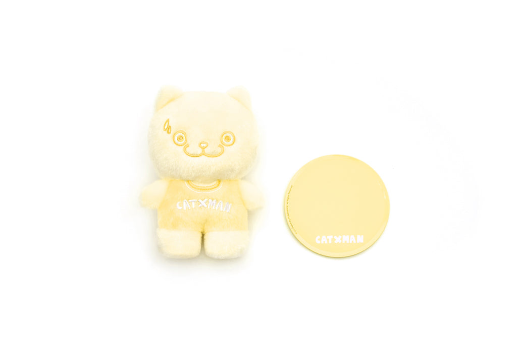 CATXMAN MINI MAGNETIC STANDING PLUSH (YELLOW)
