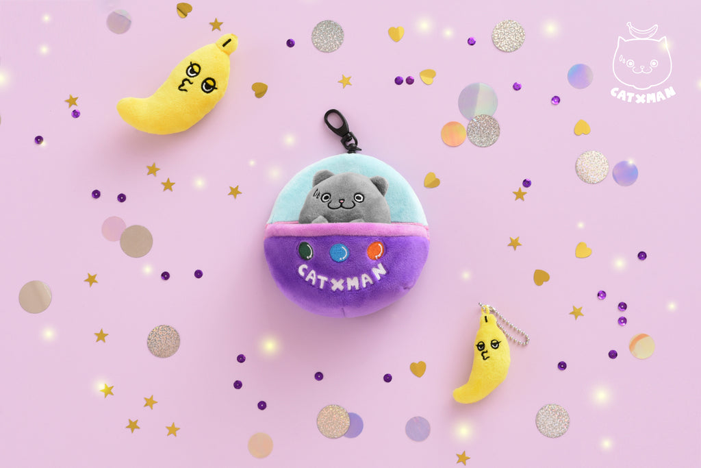 'CATXMAN “SPACESHIP DOLL SET