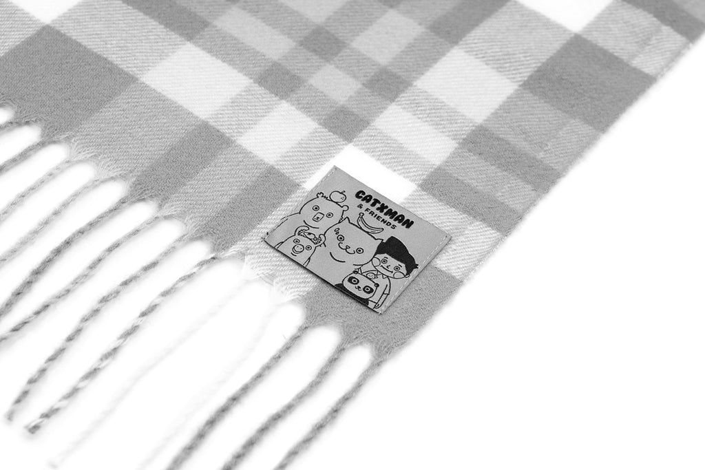 'CATXMAN 'CHECK SCARF'