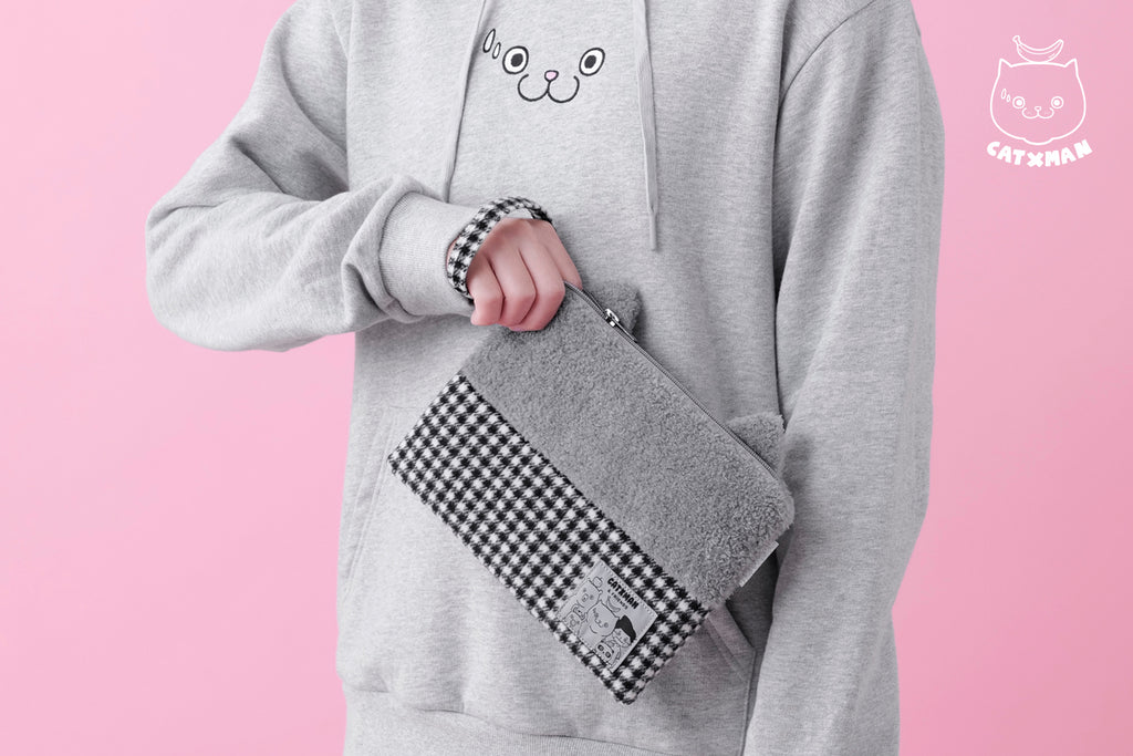 'CATXMAN 'CHECK POUCH'