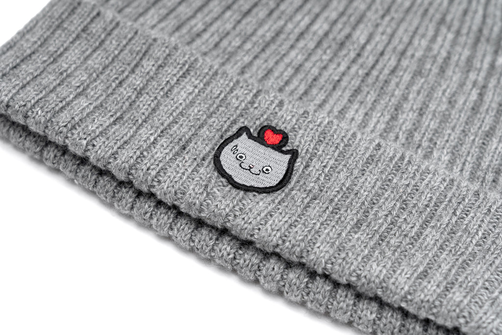 'CATXMAN 'GREY BEANIE'
