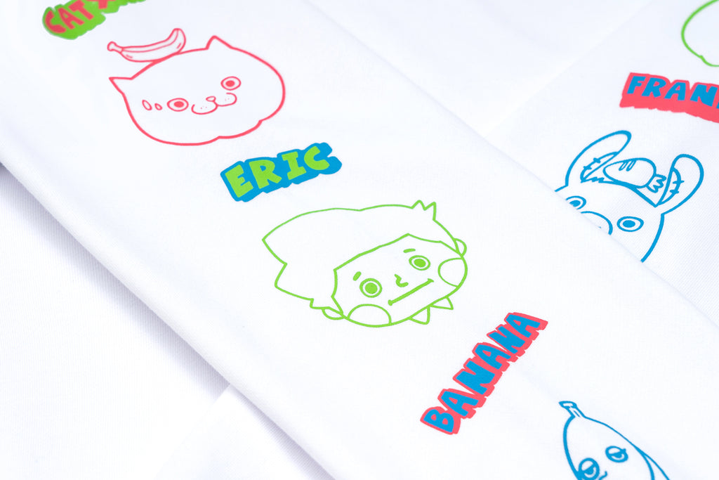 'CATXMAN 'MULTI OUTLINE GRAPHICS' SWEATER