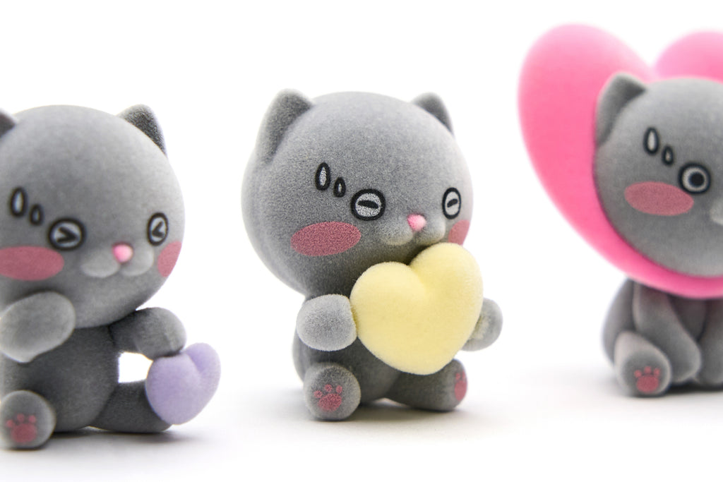 CATXMAN 'LOVE' SERIES FLOCKING FIGURES BLIND BOX (1 PIECE)