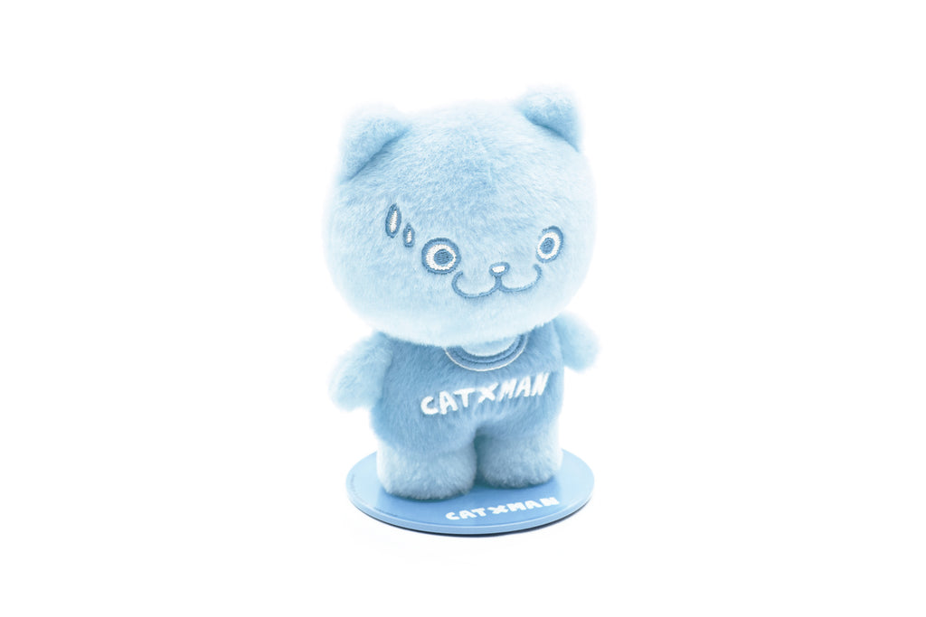 CATXMAN MINI MAGNETIC STANDING PLUSH (BLUE)