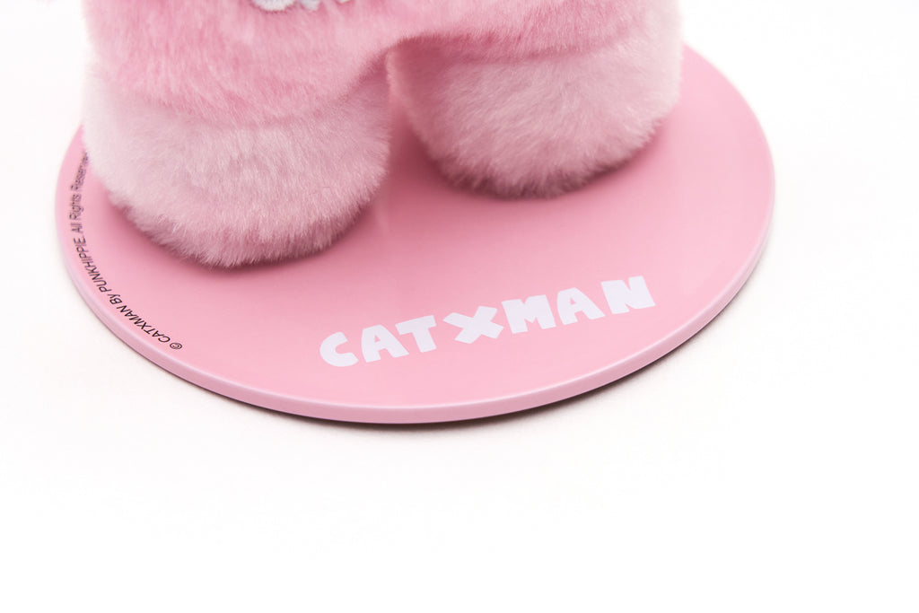 CATXMAN MINI MAGNETIC STANDING PLUSH (PINK)