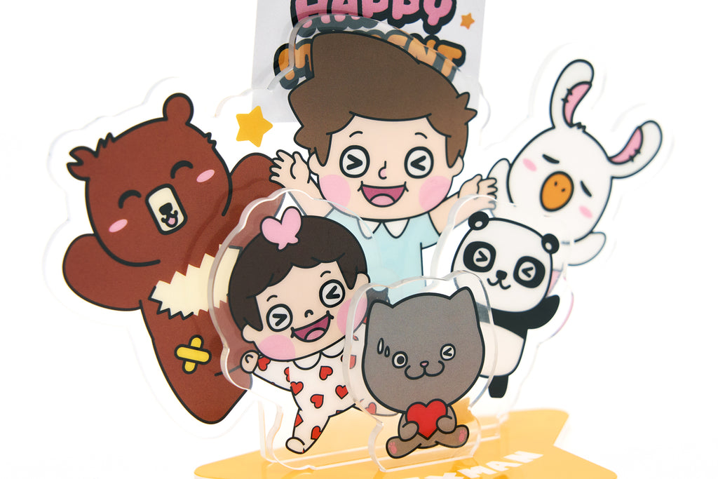 CATXMAN FAMILY ACRYLIC DECO STANDS