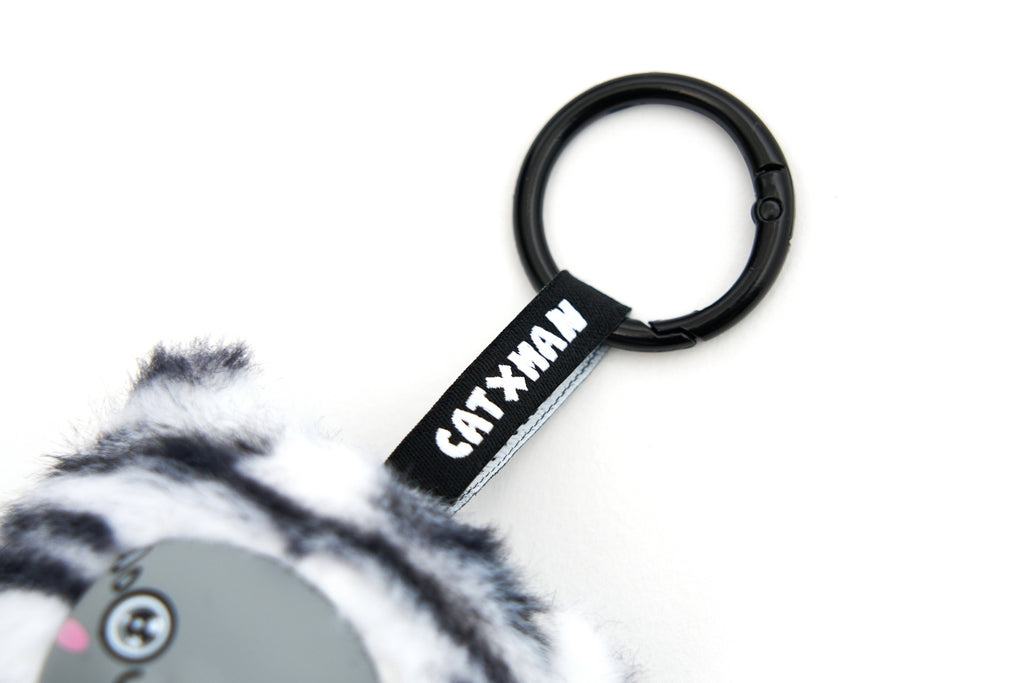 CATXMAN IN ZEBRA COSTUME KEY HOLDER