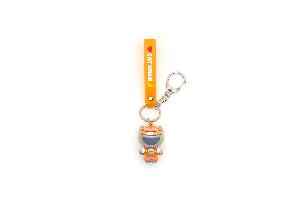 CATXMAN STANDING POST KEY HOLDER (ORANGE)