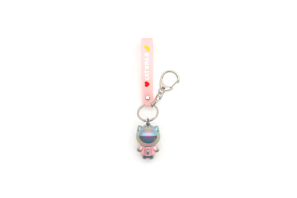 CATXMAN STANDING POST KEY HOLDER (PINK)