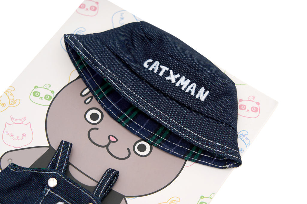 CATXMAN DENIM COSTUME SET (NAVY)