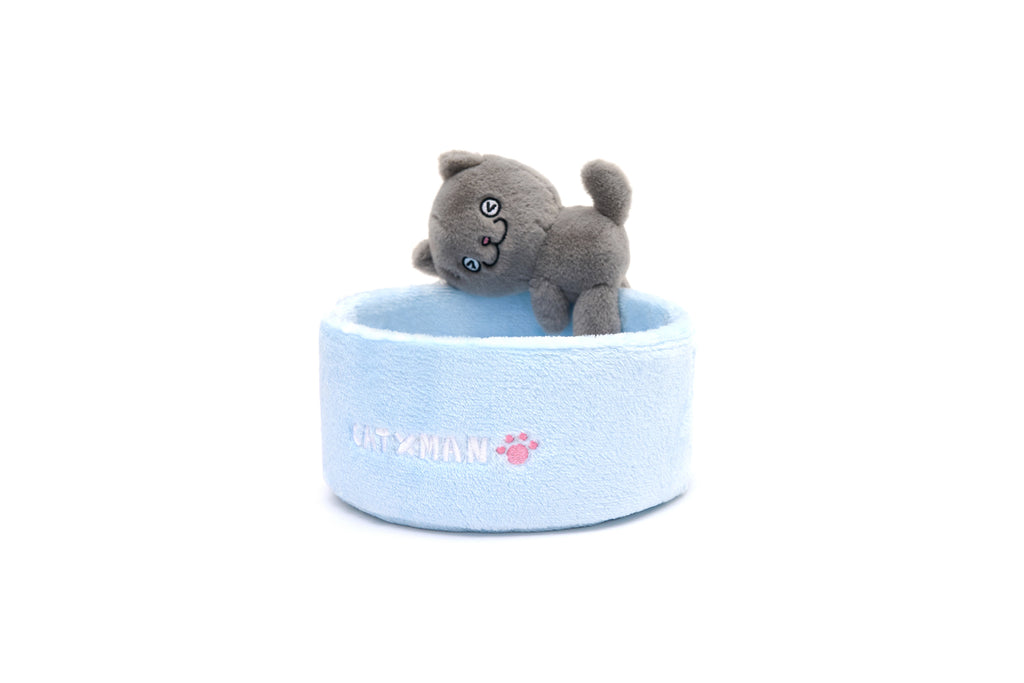CATXMAN DECO TRAY IN BLUE