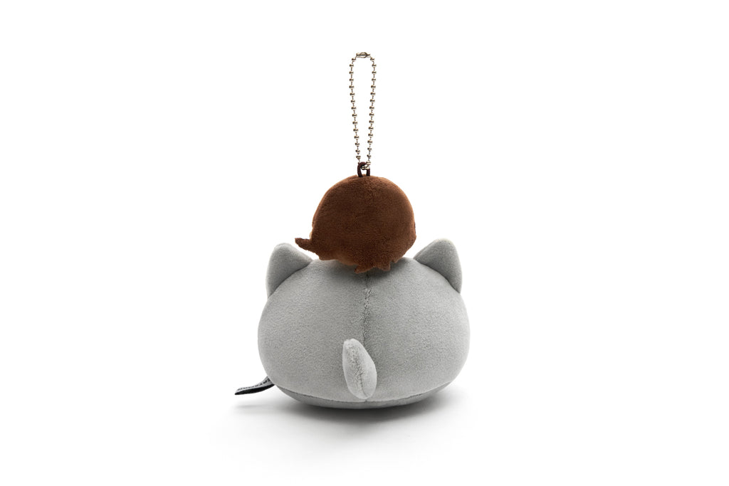 CATXMAN WITH SONYA & HEART KEYCHAIN PLUSH