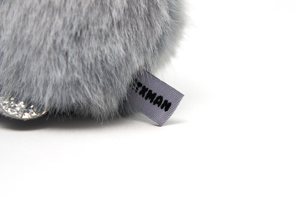 CATXMAN BALL SHAPE MINI PLUSH GREY