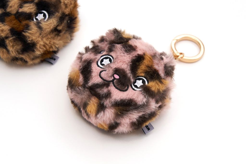 CATXMAN LEOPARD PRINT COINS BAG (PINK)