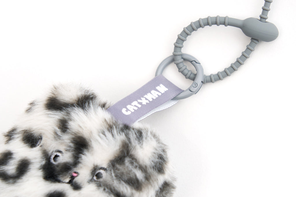 CATXMAN DOLLY CARD CASE 5.0 LEOPARD PRINT (BLACK & WHITE)