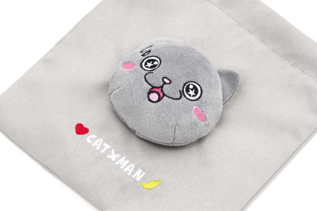 CATXMAN DEWY-EYED DRAW STRING BAG