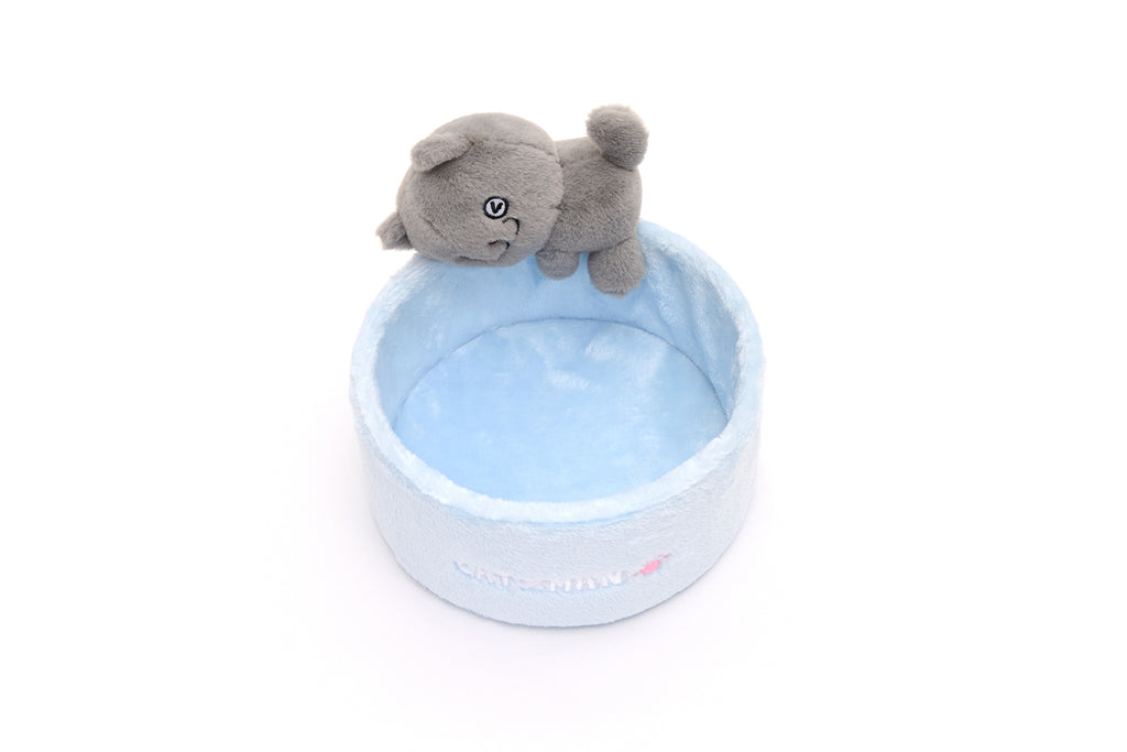 CATXMAN DECO TRAY IN BLUE